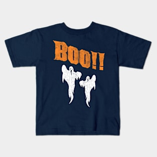 Halloween boo ghost funny shirt Kids T-Shirt